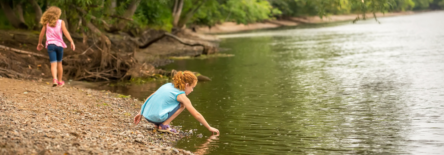 Teichpflege im Herbst