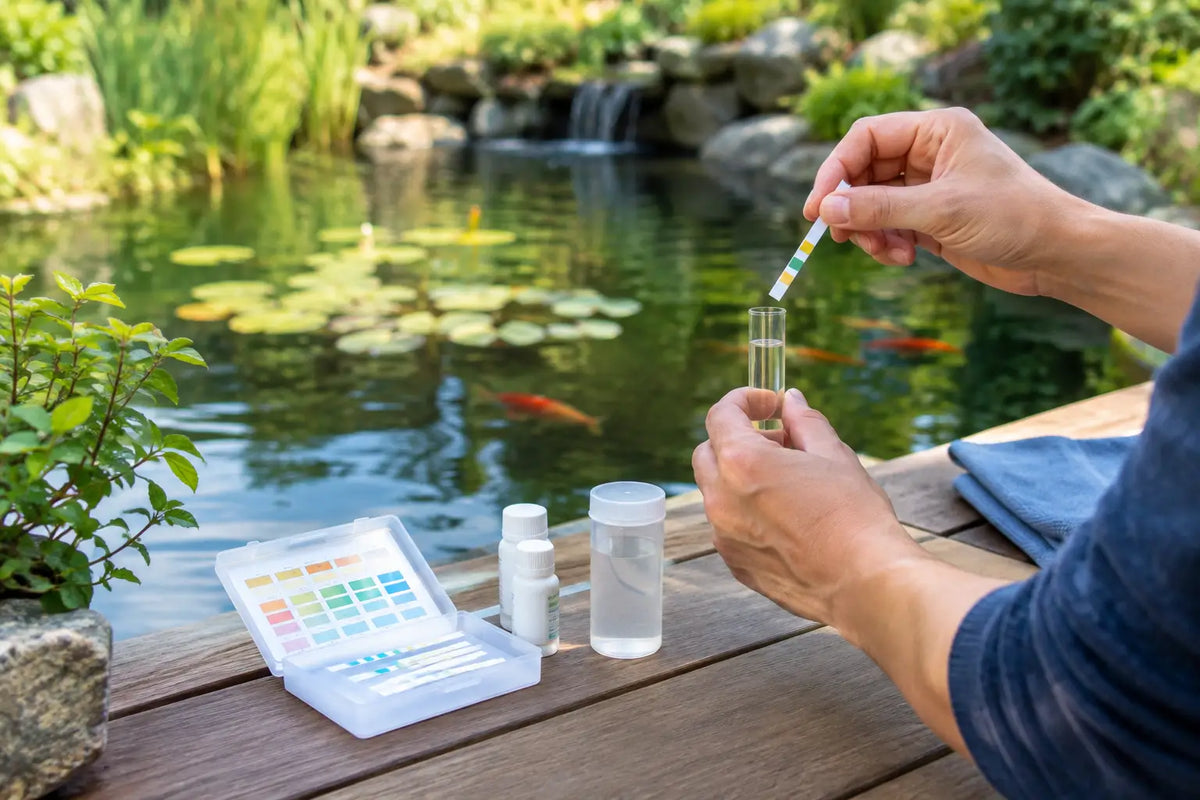 Teichwasserwerte selbst messen leicht gemacht