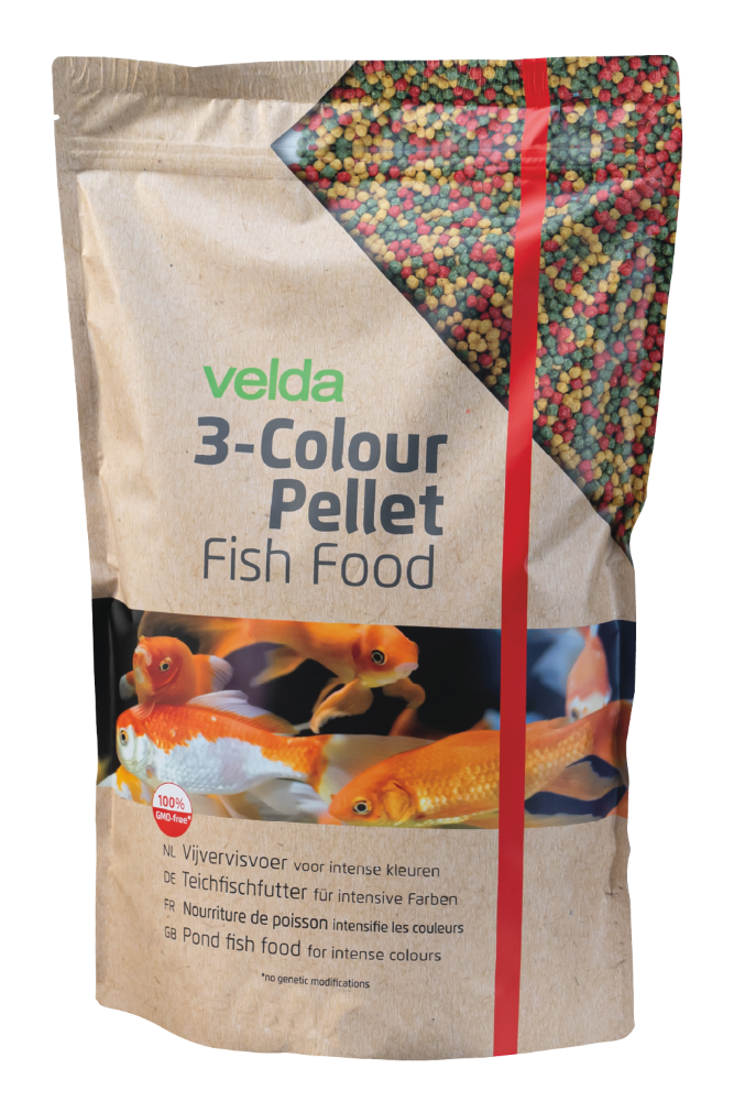 3-Colour Pellet Food