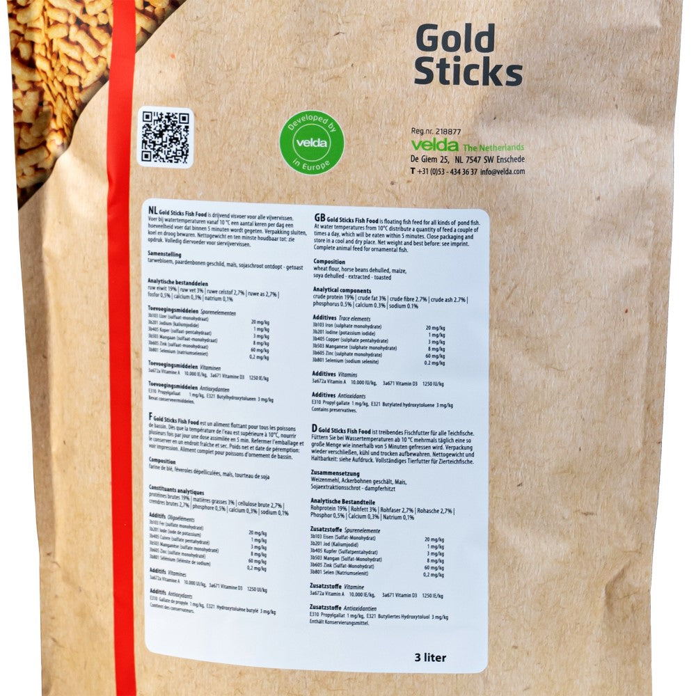 Gold Sticks Fish Food