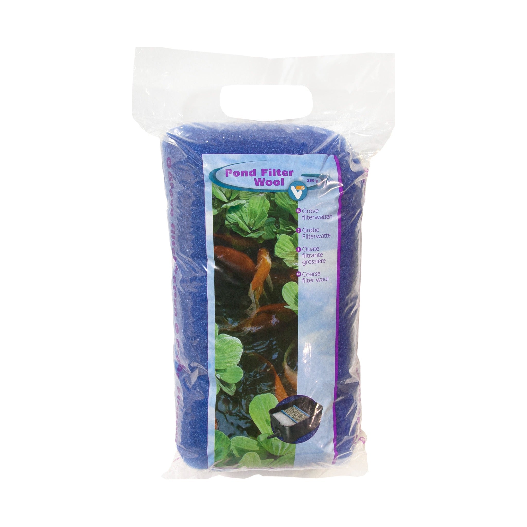 Pond Filter Wool blue