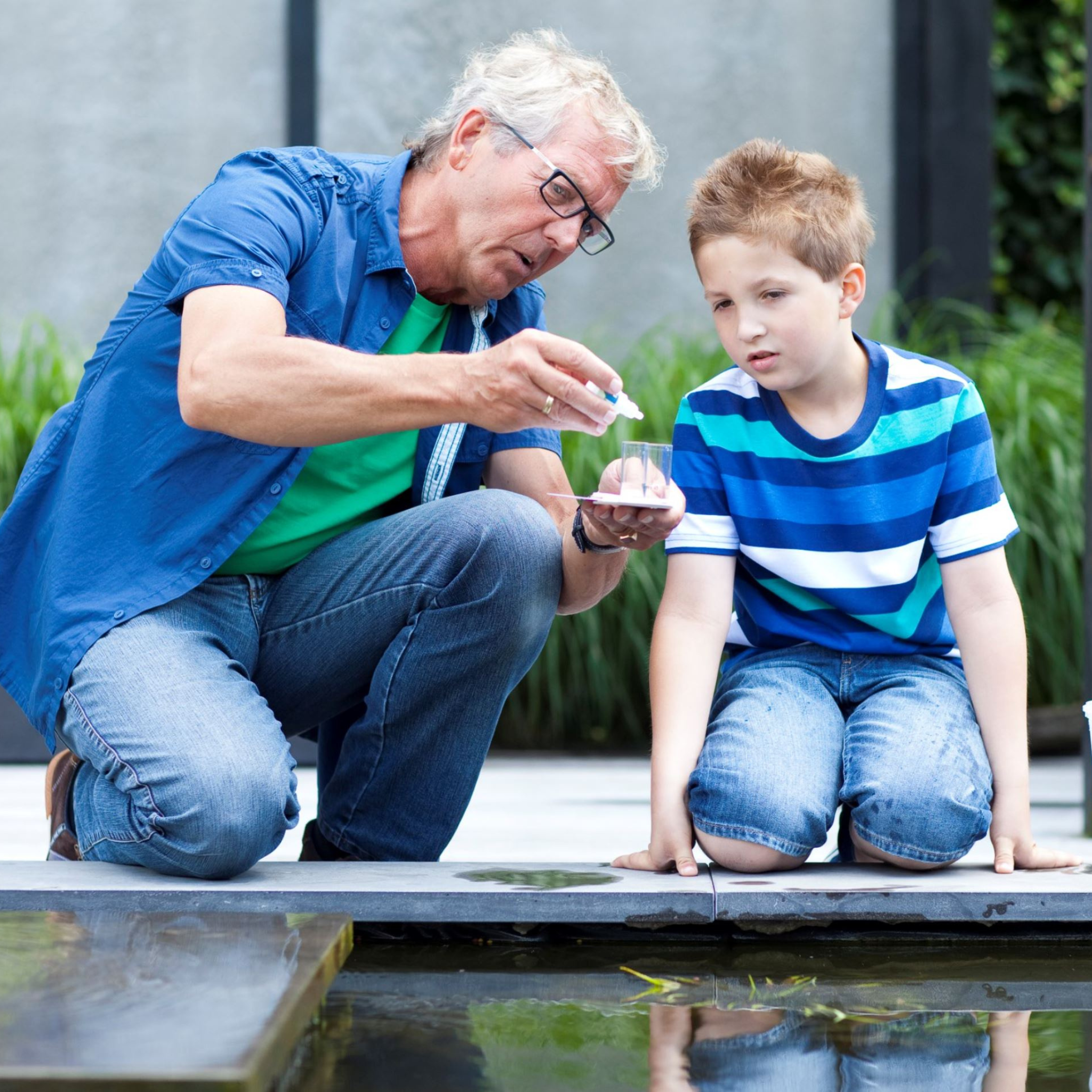 Prüfung der Wasserqualität