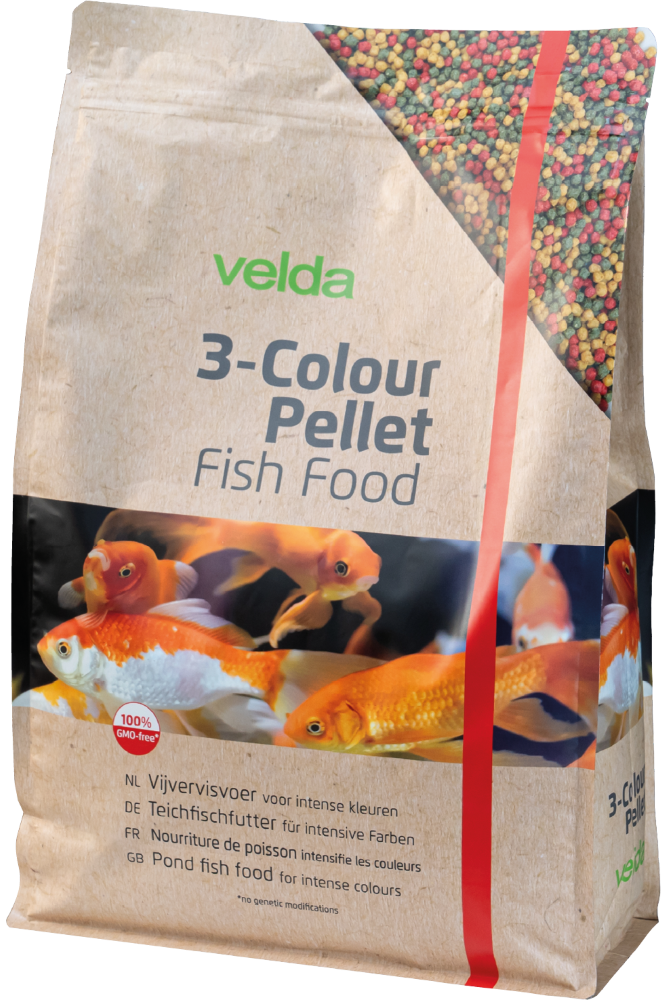 3-Colour Pellet Food
