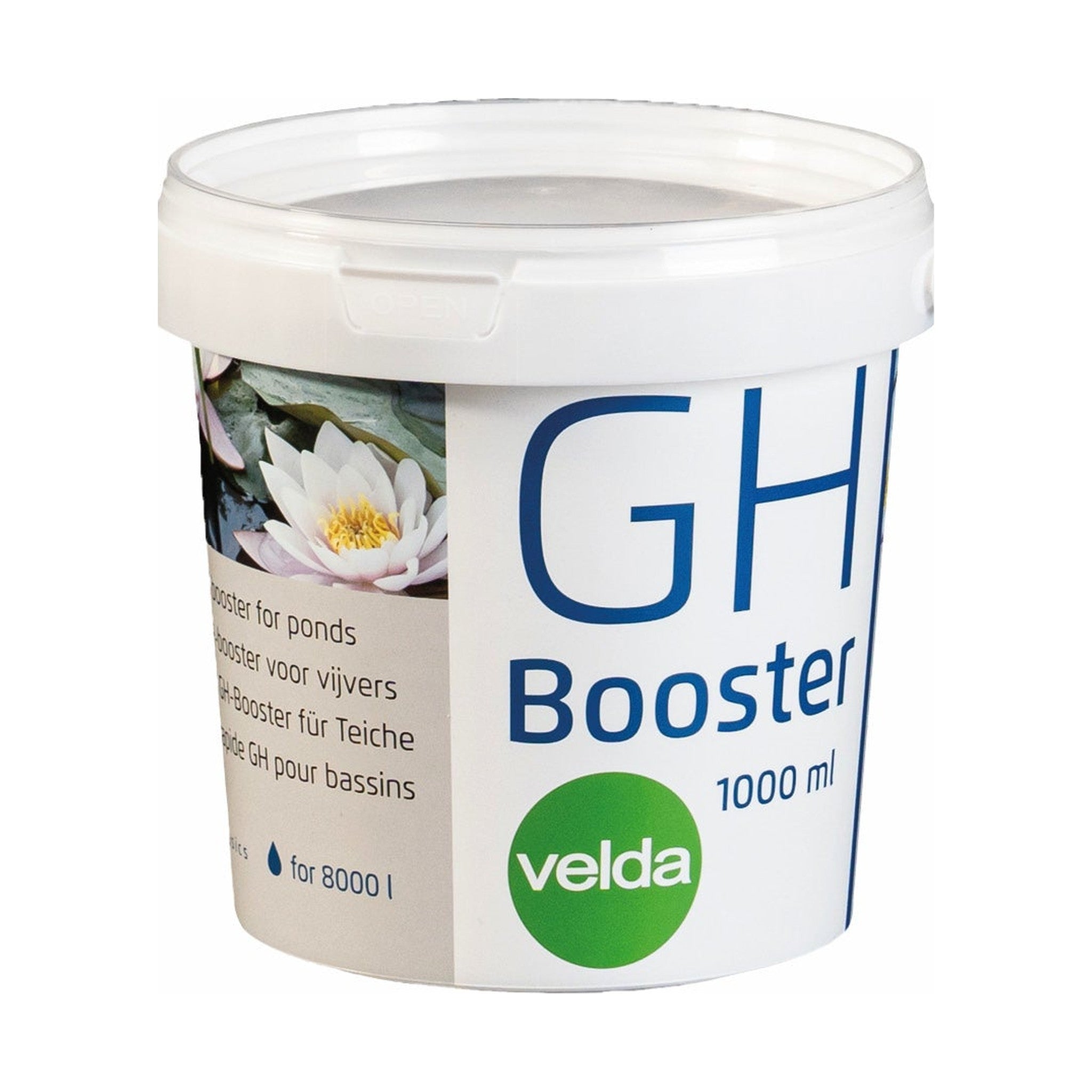 Velda GH Booster – Erhöht schnell den GH-Wert des Teichwassers, für 8000 Liter Wasser