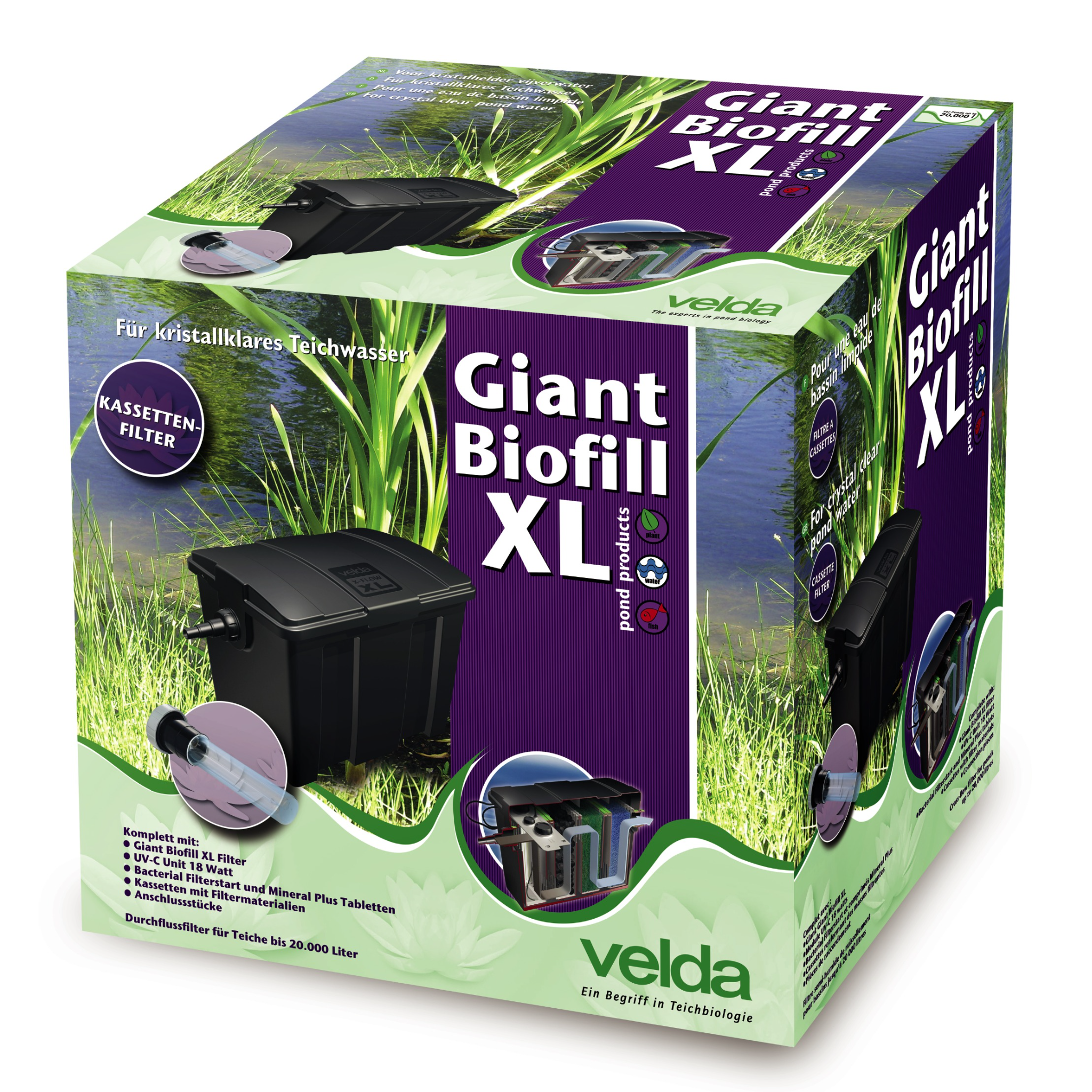 Giant Biofill XL + UV-C 18 W