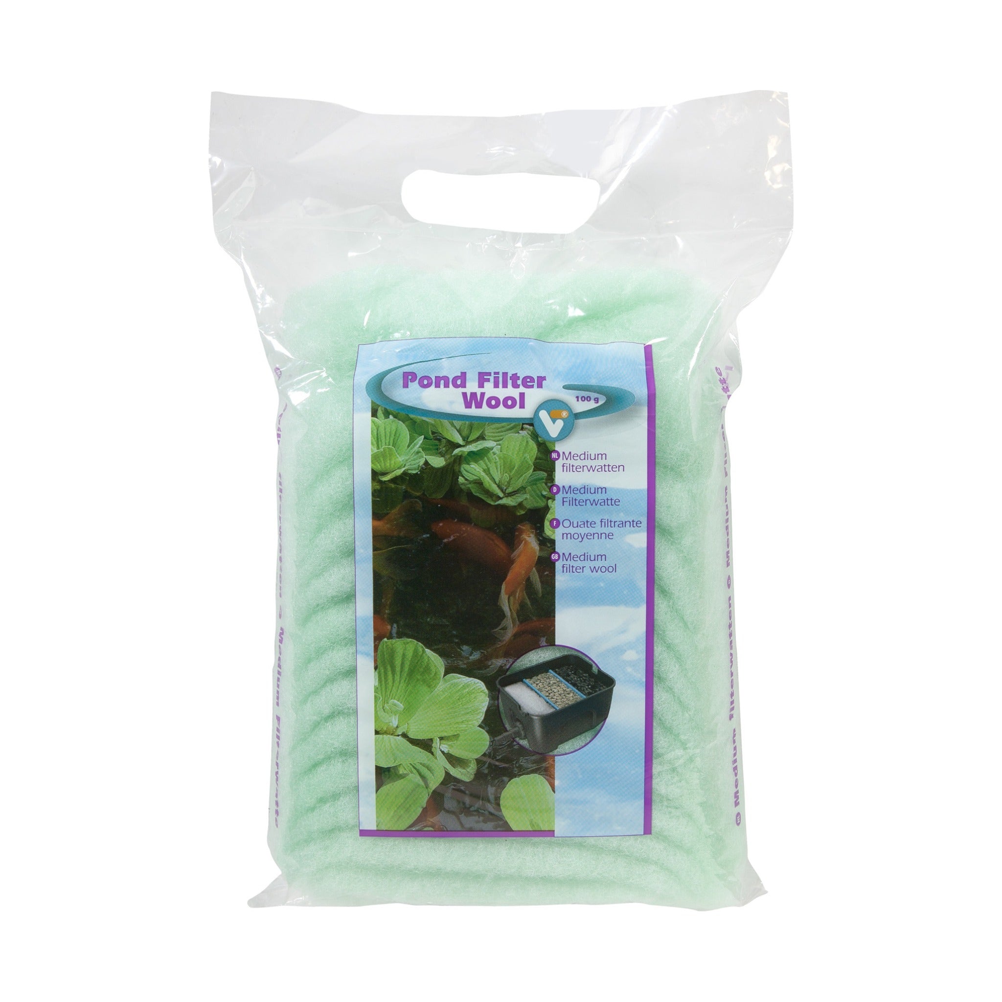 Pond Filter Wool green